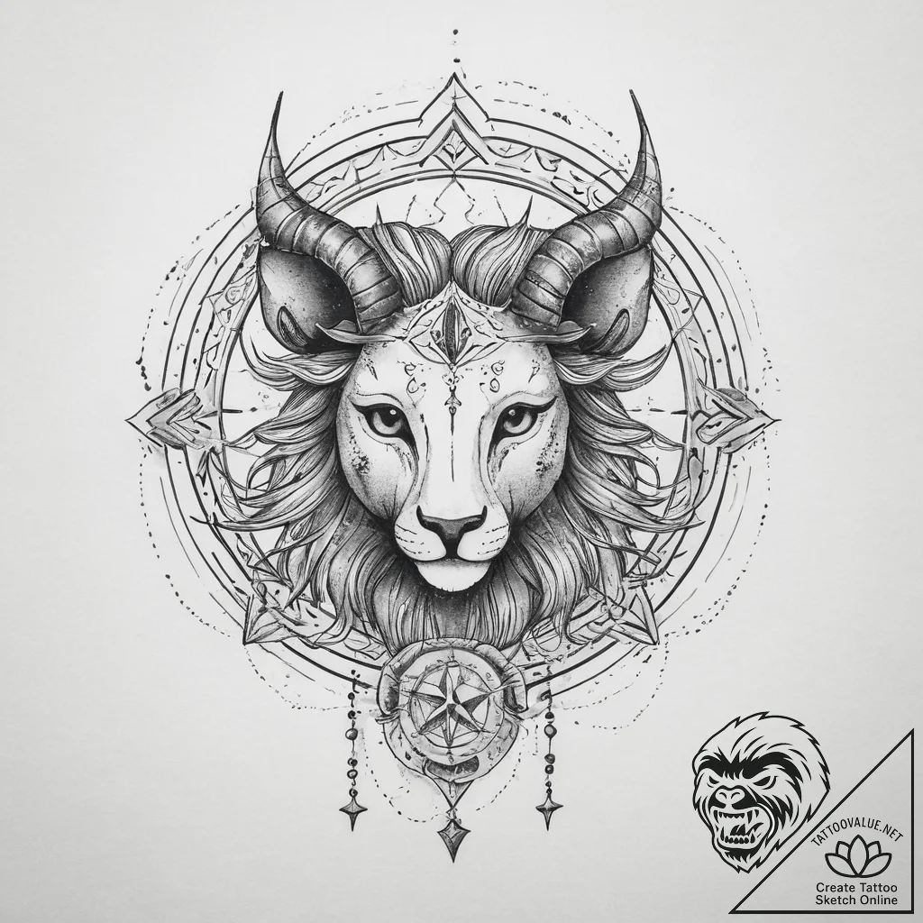Tattoo design an abstract interpretation of t... - tattoo sketch (№1754072489_0, 01.08.2025 18:21) — tattoovalue.net