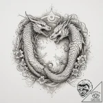 Wild west gunslinger duel, concept art for ta… – tattoo sketch (№1754073903_0, 01.08.2025 18:45) — tattoovalue.net