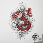 Tattoo design a pixelated explosion that tran… – tattoo sketch (№1754074103_0, 01.08.2025 18:48) — tattoovalue.net
