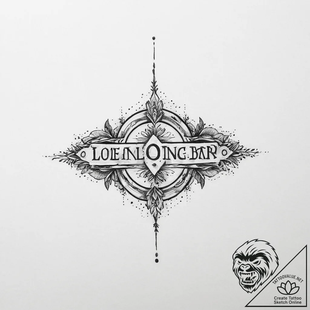 Tattoo sketch a 'loading bar' on one, gradual... - tattoo sketch (№1754078376_0, 01.08.2025 19:59) — tattoovalue.net