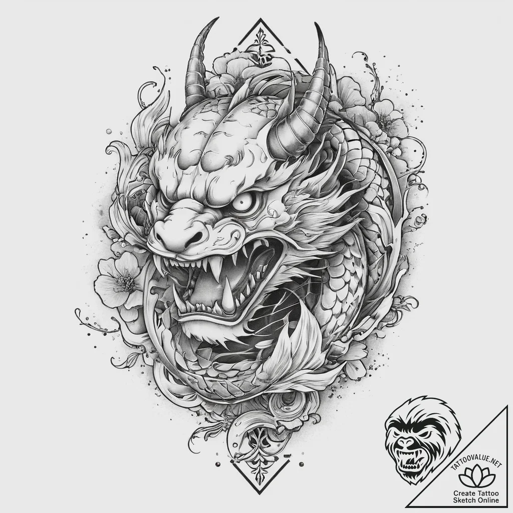 Gladiator, ink illustration for tattoo, detai... - tattoo sketch (№1754079996_0, 01.08.2025 20:26) — tattoovalue.net