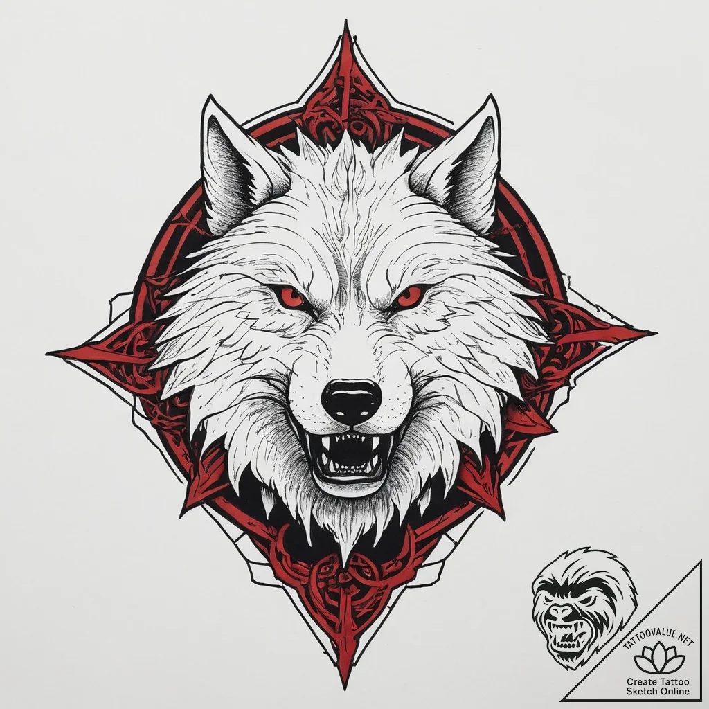 The sigils from game of thrones (e.g., stark... - tattoo sketch (№1754081403_0, 01.08.2025 20:50) — tattoovalue.net