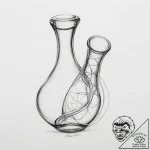 Klein bottle – tattoo sketch (№1754083598_0, 01.08.2025 21:26) — tattoovalue.net