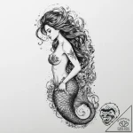 Tattoo design a delicate scale pattern (e.g.,… – tattoo sketch (№1754087229_0, 01.08.2025 22:27) — tattoovalue.net