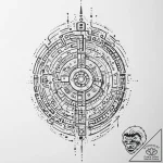 Morse code, tattoo drawing outline, clean lin… – tattoo sketch (№1754090267_0, 01.08.2025 23:17) — tattoovalue.net