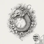 Tattoo design a philosophical quote about str… – tattoo sketch (№1754093497_0, 02.08.2025 00:11) — tattoovalue.net