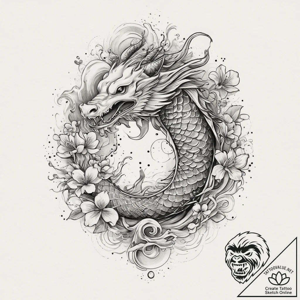 Tattoo design a philosophical quote about str... - tattoo sketch (№1754093497_0, 02.08.2025 00:11) — tattoovalue.net