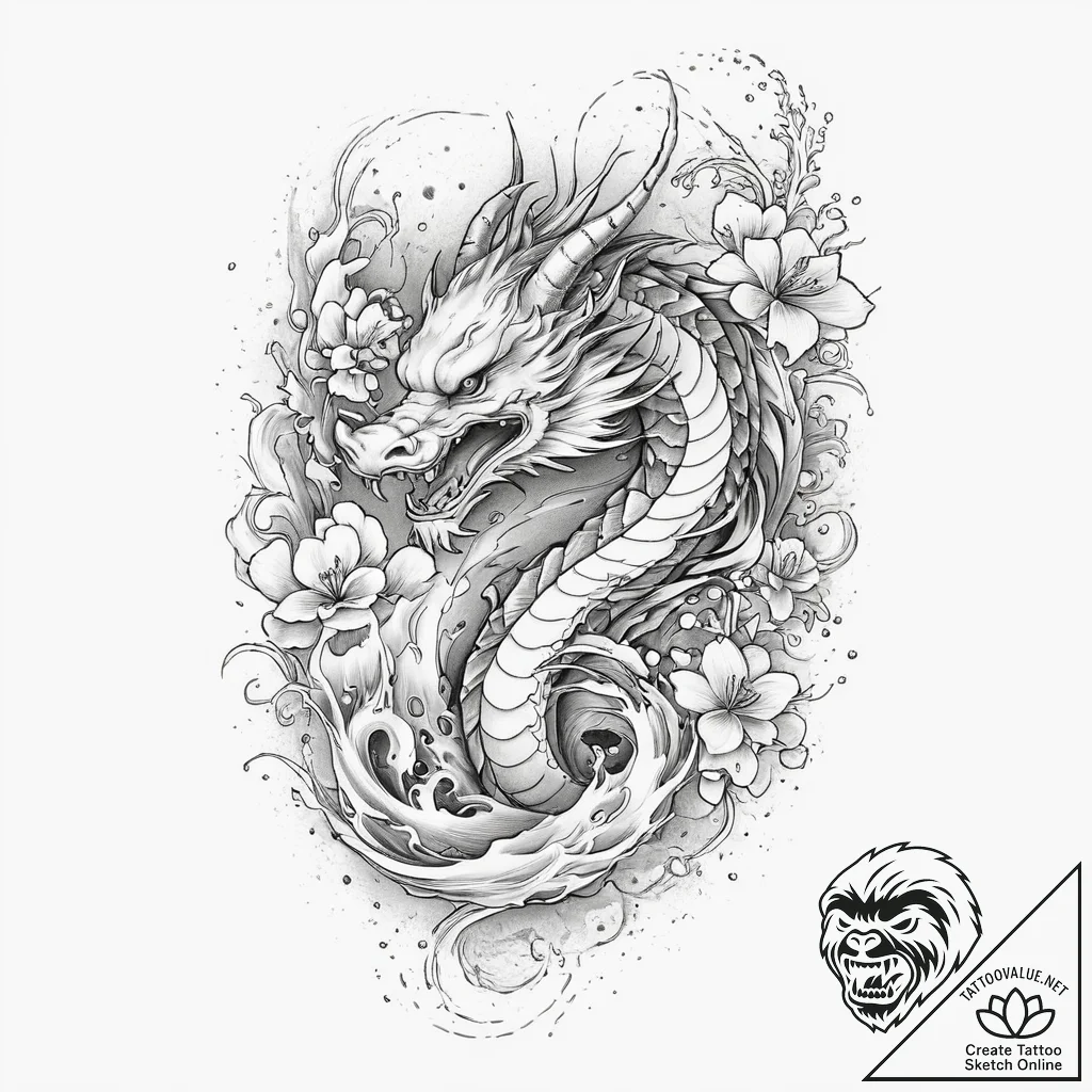 A soundwave of a heartbeat, tattoo line art,... - tattoo sketch (№1754100774_0, 02.08.2025 02:12) — tattoovalue.net