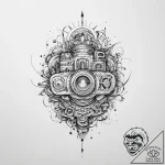 Tattoo design a piece of a favorite childhood… – tattoo sketch (№1754108877_0, 02.08.2025 04:27) — tattoovalue.net