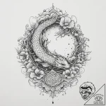 Tattoo sketch libra’s scales, appearing as an… – tattoo sketch (№1754110263_0, 02.08.2025 04:51) — tattoovalue.net