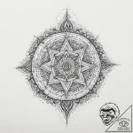Tattoo design an abstract representation of “… – tattoo sketch (№1754114019_0, 02.08.2025 05:53) — tattoovalue.net