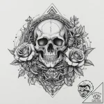 Tattoo sketch: a svarozhich depicted as a bra… – tattoo sketch (№1754117774_0, 02.08.2025 06:56) — tattoovalue.net