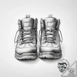 Tattoo sketch a pair of hiking boots, one on… – tattoo sketch (№1754118762_0, 02.08.2025 07:12) — tattoovalue.net
