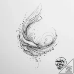 Tattoo sketch an abstract representation of a… – tattoo sketch (№1754118959_0, 02.08.2025 07:15) — tattoovalue.net