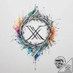91. tattoo sketch: the rune “vetar,” its line… – tattoo sketch (№1754124127_0, 02.08.2025 08:42) — tattoovalue.net