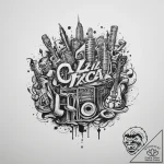A photo capturing the style and energy of a 1… – tattoo sketch (№1754124325_0, 02.08.2025 08:45) — tattoovalue.net