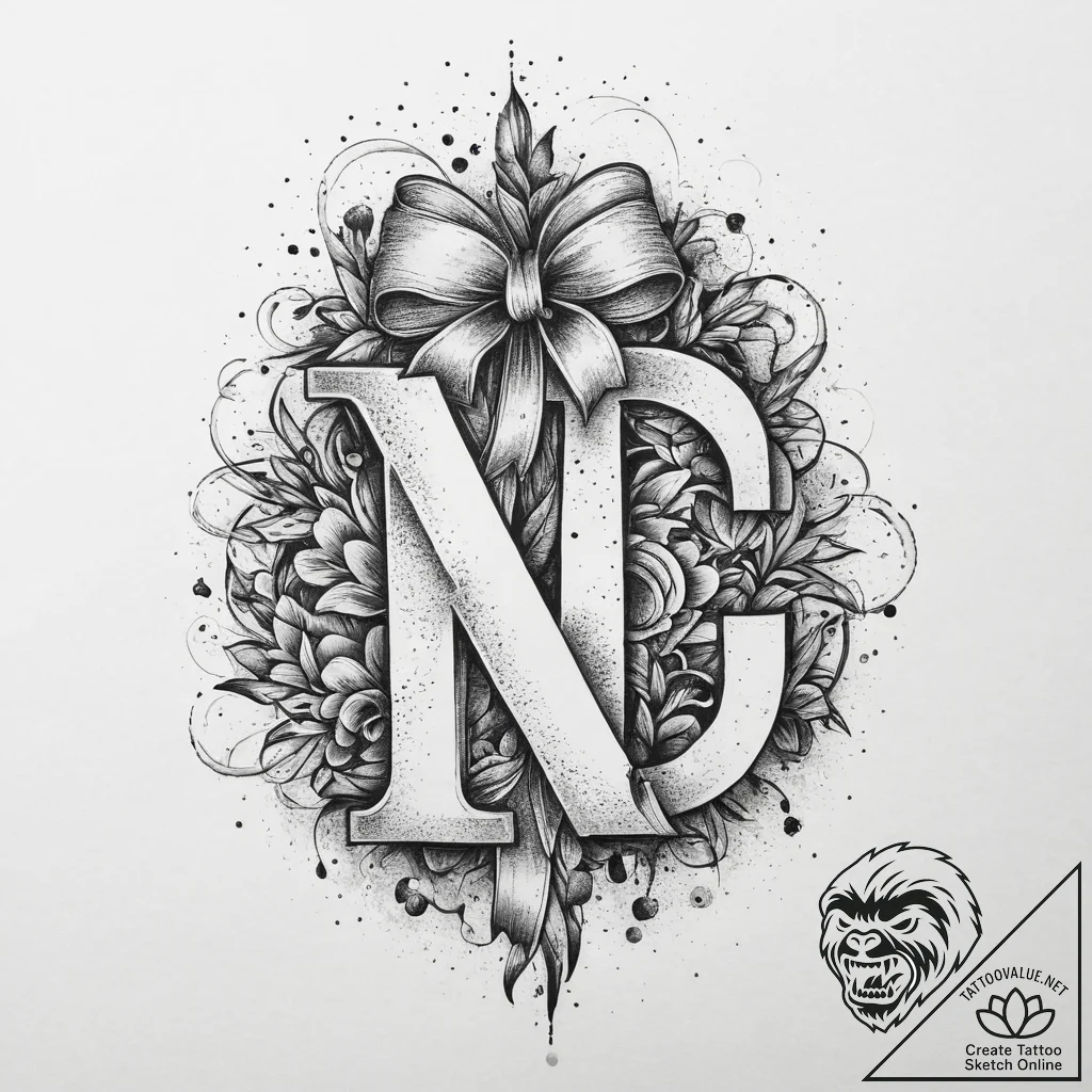 Tattoo sketch a stack of old, worn letters ti... - tattoo sketch (№1754126895_0, 02.08.2025 09:28) — tattoovalue.net
