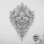 Tattoo design a delicate blend of colors form… – tattoo sketch (№1754127298_0, 02.08.2025 09:34) — tattoovalue.net