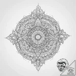 Quetzalcoatl, tattoo line art, black outline… – tattoo sketch (№1754128284_0, 02.08.2025 09:51) — tattoovalue.net
