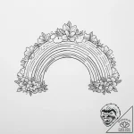 Rainbow – tattoo sketch (№1754130467_0, 02.08.2025 10:27) — tattoovalue.net