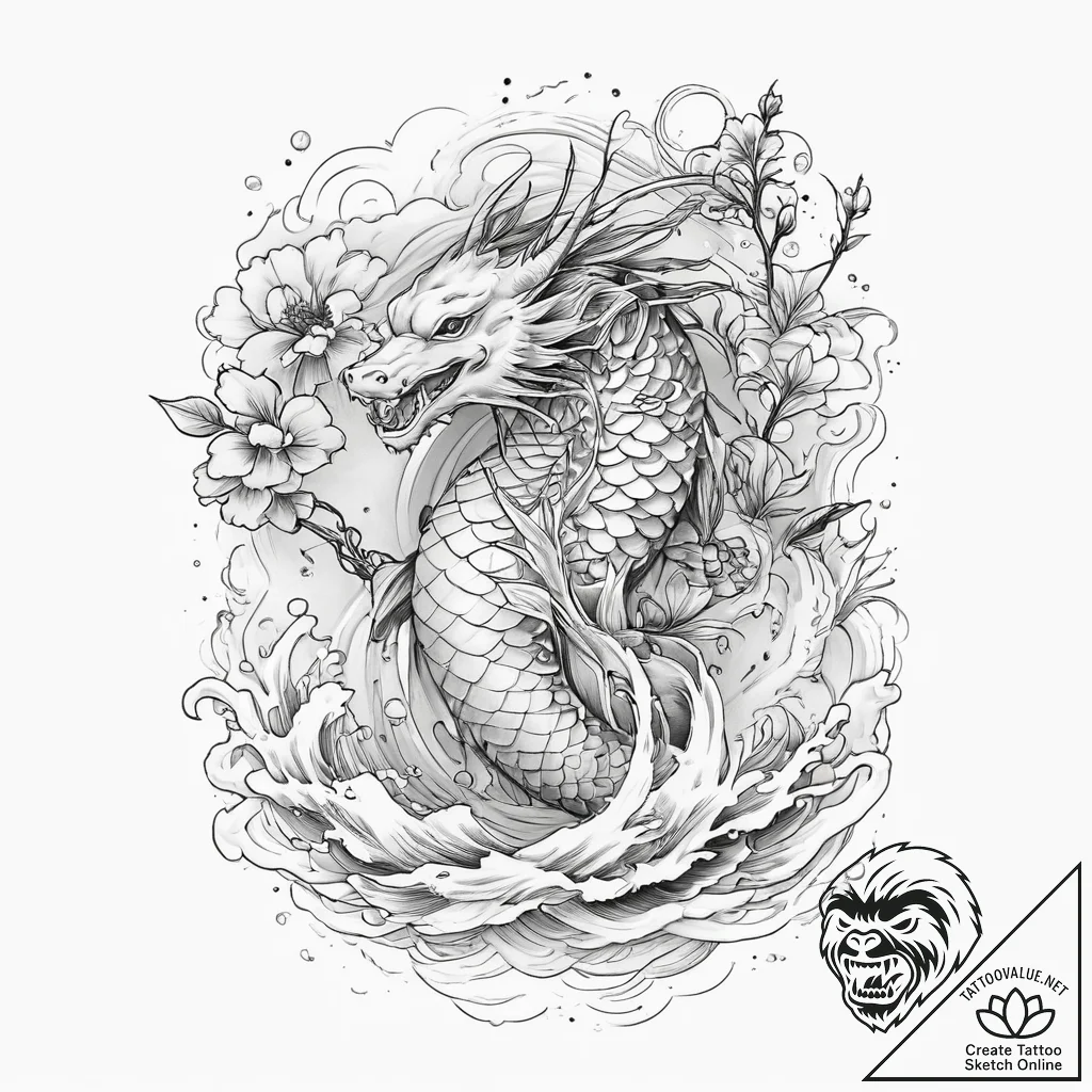 Jack-in-the-box, ink illustration for tattoo,... - tattoo sketch (№1754130869_0, 02.08.2025 10:34) — tattoovalue.net