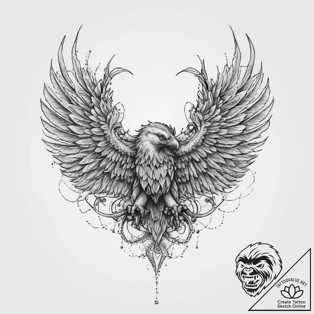 р“сђсѓрїрїр° 2: р—р°с‰рёс‚р° рё р”рѕр»рі (pro... - tattoo sketch (№1754138603_0, 02.08.2025 12:43) — tattoovalue.net