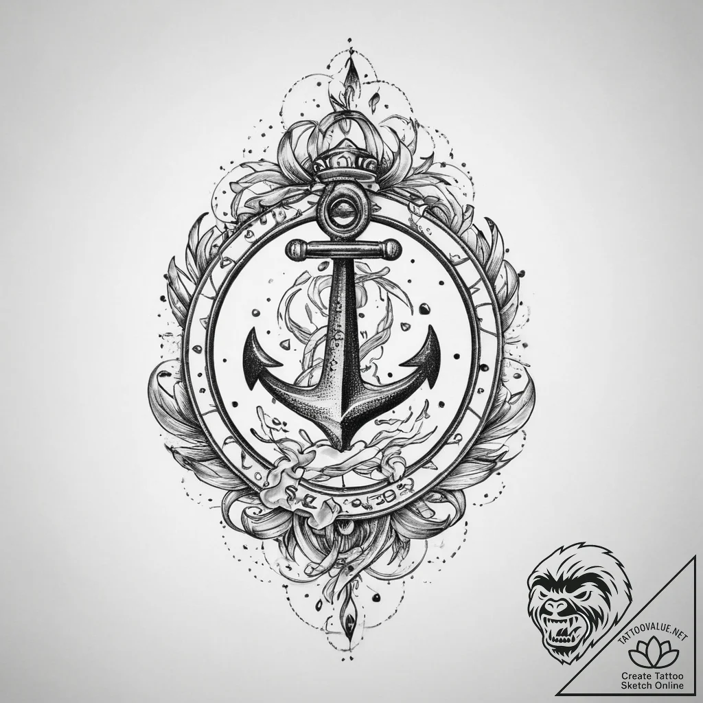 Will-o'-the-wisp, concept art for tattoo, sof... - tattoo sketch (№1754148991_0, 02.08.2025 15:36) — tattoovalue.net