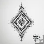113. tattoo sketch: “istok” rune as the begin… – tattoo sketch (№1754150555_0, 02.08.2025 16:02) — tattoovalue.net