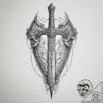 78. tattoo sketch: “sila” rune integrated int… – tattoo sketch (№1754222511_0, 03.08.2025 12:01) — tattoovalue.net