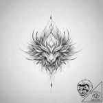 р сѓрѕр° р’рµс‚рµсђ (vetar, wind, inspiration… – tattoo sketch (№1754223519_0, 03.08.2025 12:18) — tattoovalue.net