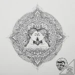 Tattoo sketch a silhouette of two people on a… – tattoo sketch (№1754228989_0, 03.08.2025 13:49) — tattoovalue.net