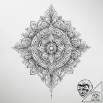 Tattoo design a symbol representing a persona… – tattoo sketch (№1754233877_0, 03.08.2025 15:11) — tattoovalue.net