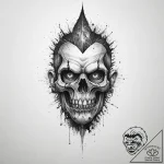 р“сђсѓрїрїр° 8: gritty & realistic textures (… – tattoo sketch (№1754235136_0, 03.08.2025 15:32) — tattoovalue.net
