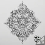 Tattoo design an abstract mosaic of different… – tattoo sketch (№1754245167_0, 03.08.2025 18:19) — tattoovalue.net