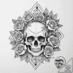 The interior of a traditional japanese tea ho… – tattoo sketch (№1754245573_0, 03.08.2025 18:26) — tattoovalue.net
