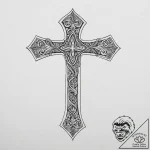 Tattoo sketch: perun’s hammer used as a prote… – tattoo sketch (№1754247013_0, 03.08.2025 18:50) — tattoovalue.net