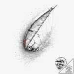 A shot of a kite surfing competition., tattoo… – tattoo sketch (№1754247419_0, 03.08.2025 18:56) — tattoovalue.net