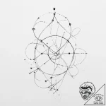 Tattoo sketch gemini constellation, lines con… – tattoo sketch (№1754248438_0, 03.08.2025 19:13) — tattoovalue.net