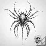Bacteriophage, tattoo sketch design, sketch t… – tattoo sketch (№1754248644_0, 03.08.2025 19:17) — tattoovalue.net