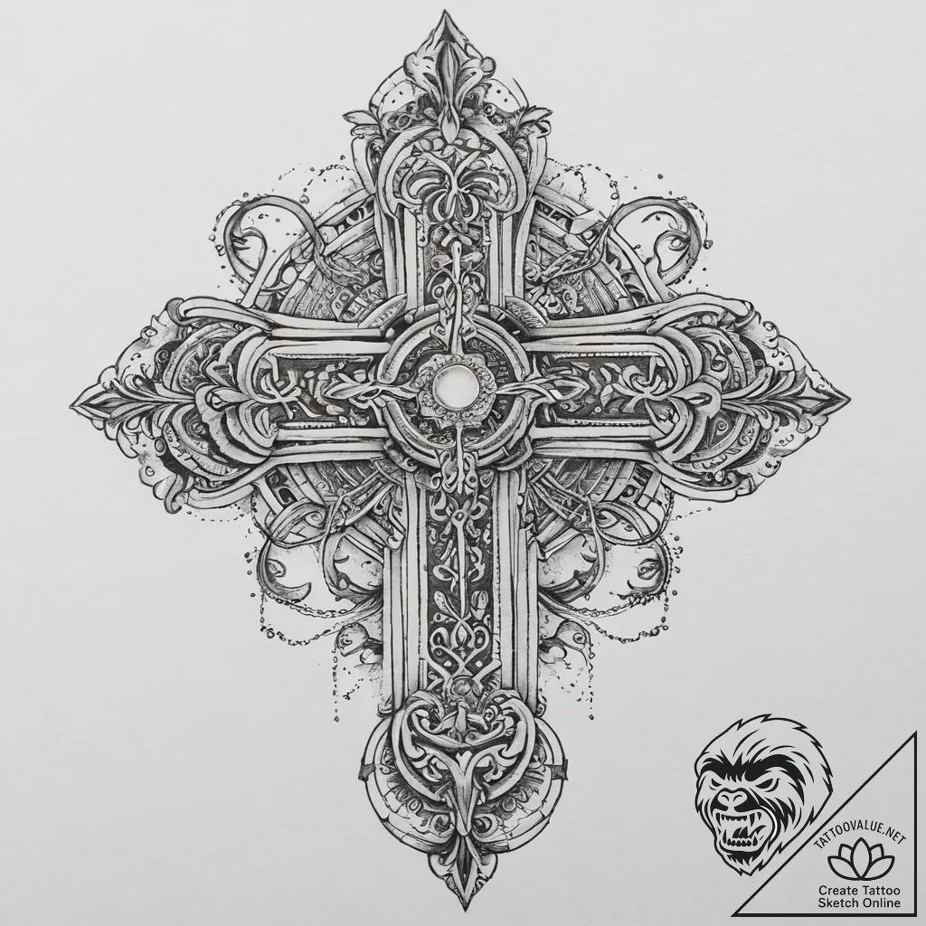 р“сђсѓрїрїр° 14: minimalist & symbolic gamer... - tattoo sketch (№1754254766_0, 03.08.2025 20:59) — tattoovalue.net