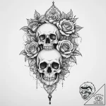 A victorian mourning hand symbol, artistic ta… – tattoo sketch (№1754258403_0, 03.08.2025 22:00) — tattoovalue.net