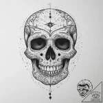 мрачная эстетика и готика (dark academia, mac… – tattoo sketch (№1754260402_0, 03.08.2025 22:33) — tattoovalue.net
