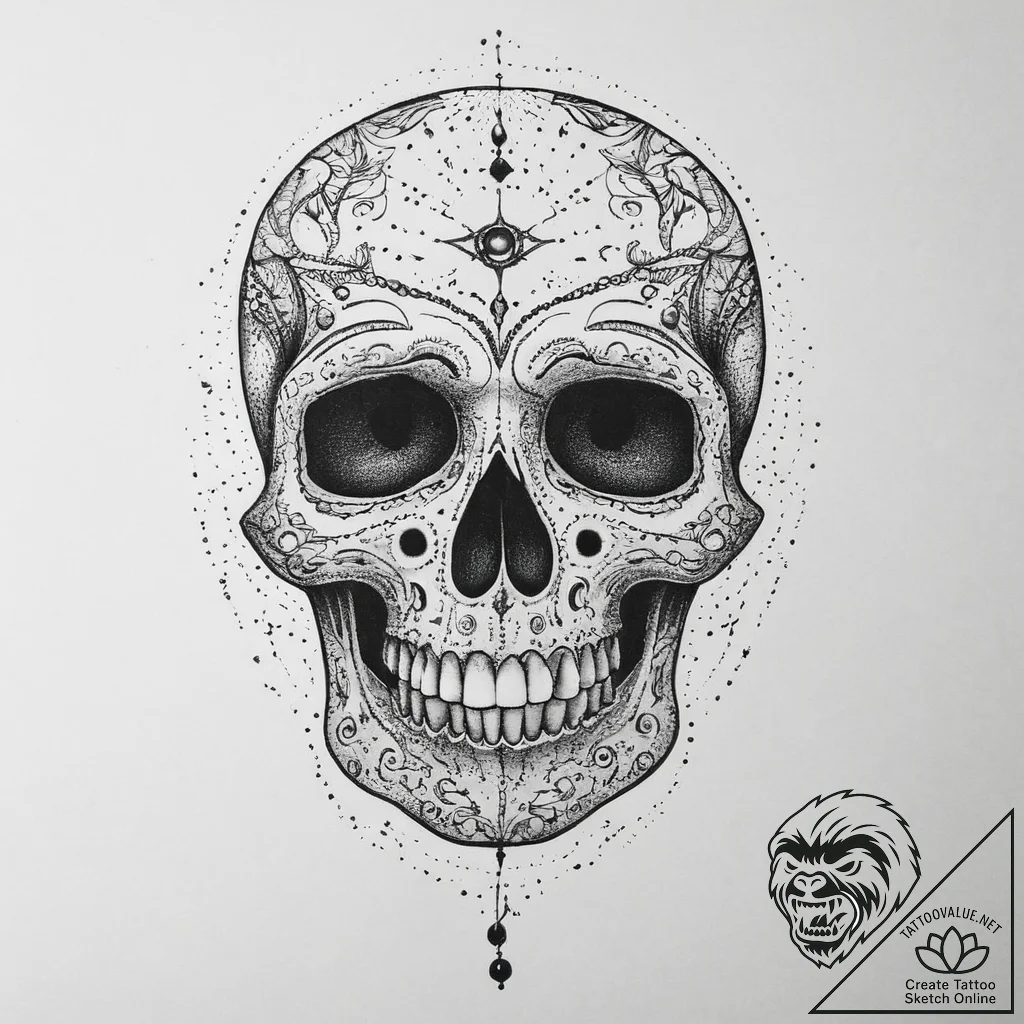 мрачная эстетика и готика (dark academia, mac... - tattoo sketch (№1754260402_0, 03.08.2025 22:33) — tattoovalue.net