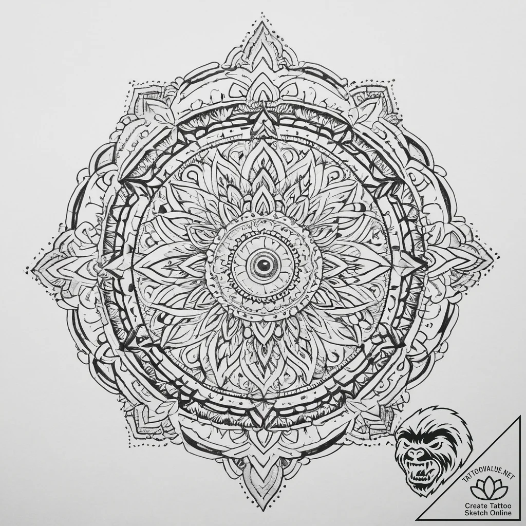 Tattoo design a stylized lock on one partner,... - tattoo sketch (№1754265789_0, 04.08.2025 00:03) — tattoovalue.net