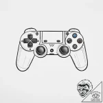 Tattoo sketch a detailed retro console contro… – tattoo sketch (№1754270178_0, 04.08.2025 01:16) — tattoovalue.net