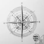 Tattoo design a minimalist symbol of a target… – tattoo sketch (№1754271578_0, 04.08.2025 01:39) — tattoovalue.net