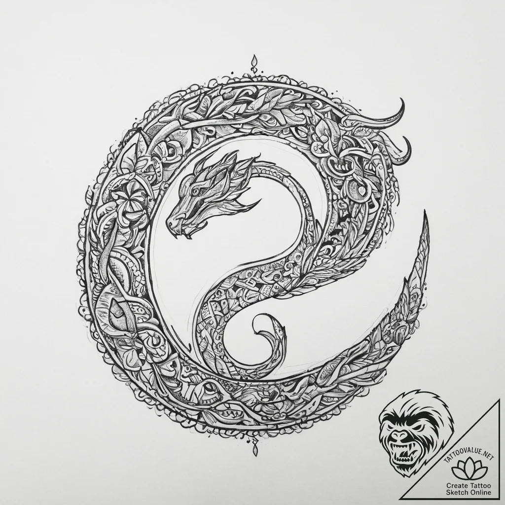 р“сђсѓрїрїр° 2: р‘сђр°с‚сѓс‚рірѕ рё р”рѕр»рі... - tattoo sketch (№1754274384_0, 04.08.2025 02:26) — tattoovalue.net