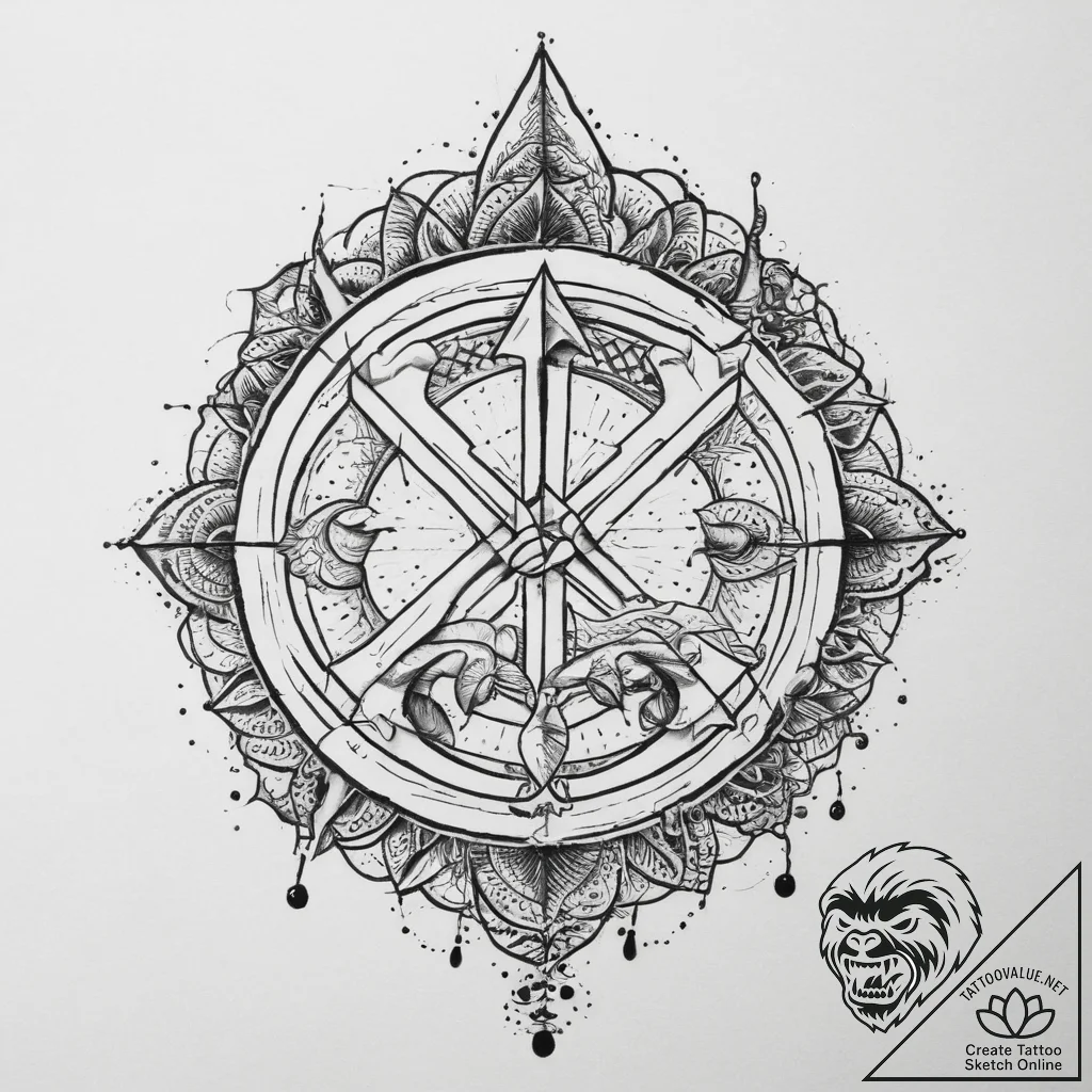 р“сђсѓрїрїр° 1: рўрёрјрірѕр»с‹ рќрµрїрѕрєрѕр»... - tattoo sketch (№1754275980_0, 04.08.2025 02:53) — tattoovalue.net