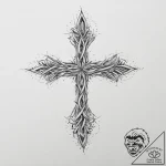 Uroboros, tattoo drawing outline, on a clean… – tattoo sketch (№1754276785_0, 04.08.2025 03:06) — tattoovalue.net