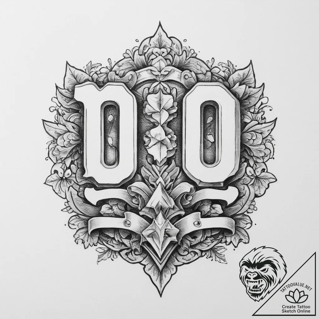 Tattoo sketch 'new game+' in a classic retro... - tattoo sketch (№1754277197_0, 04.08.2025 03:13) — tattoovalue.net
